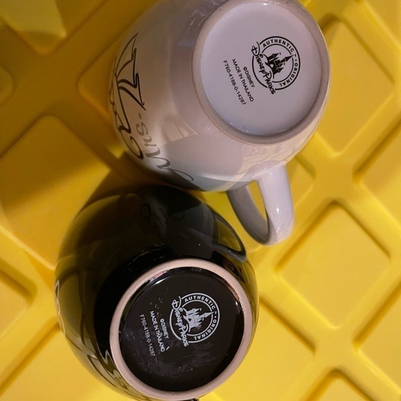 Disney Parks black and white Mr. & Mrs. Mugs - Picture 5 of 9